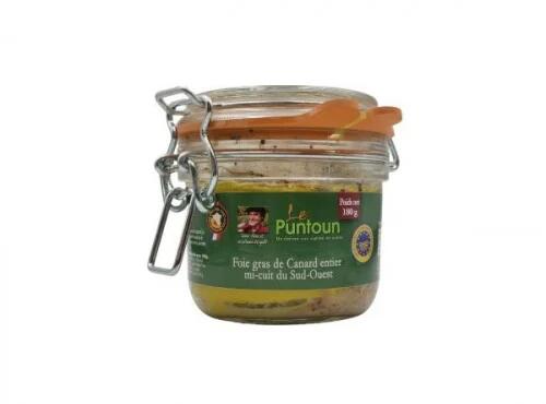 Le Puntoun - Foie gras entier du Sud-Ouest 180g