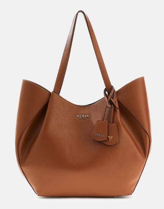 Sac fourre-cabas Amorette Cognac, GUESS