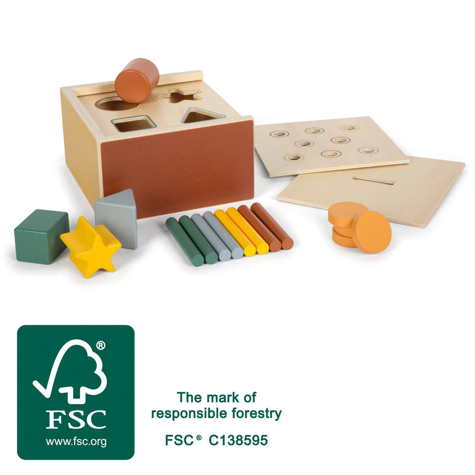 Montessori Steckspiel - Small foot 12743