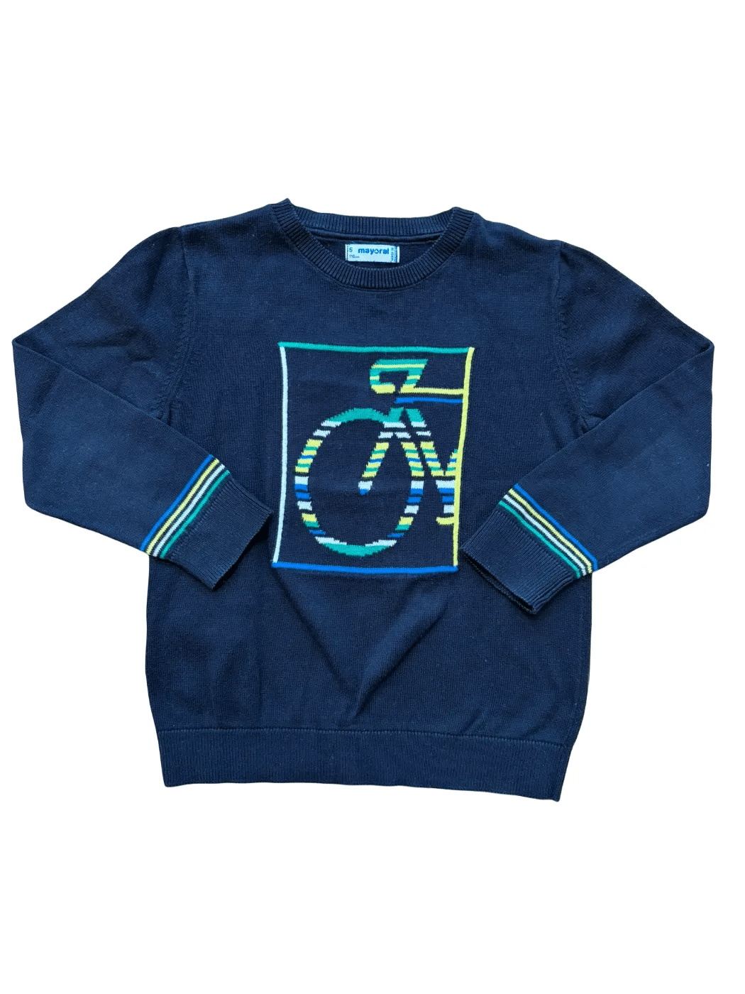 Mayoral Fahrrad-Pullover in marineblau (5 Jahre / 110)