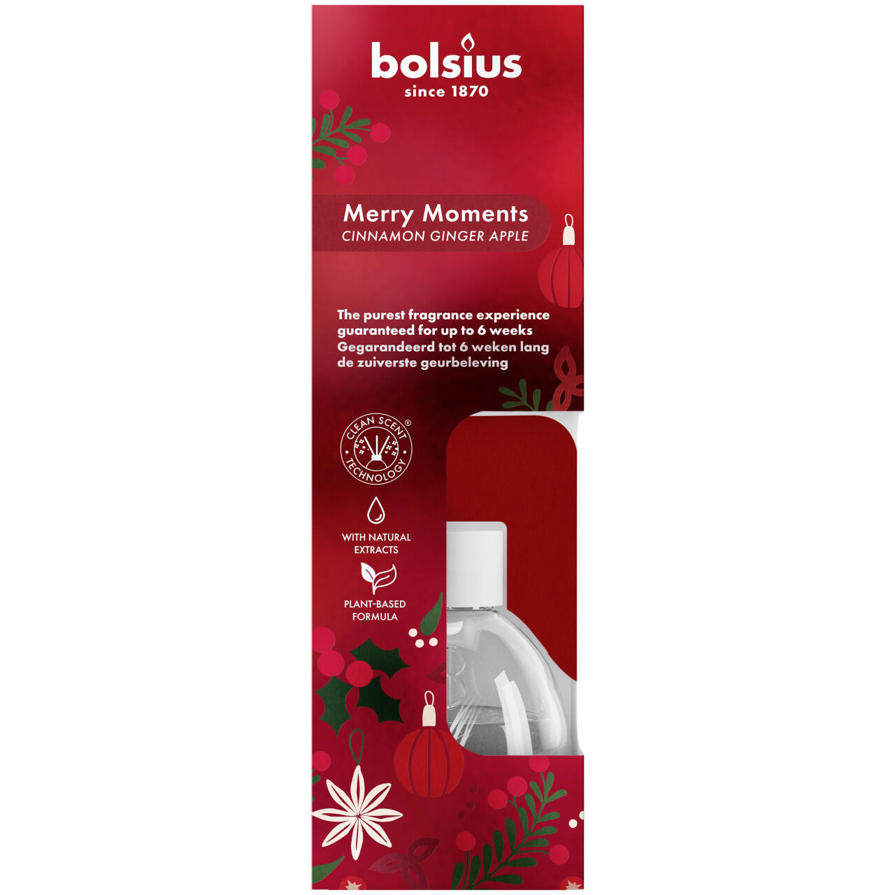 Bolsius room fragrance true glow 60 ml merry moments