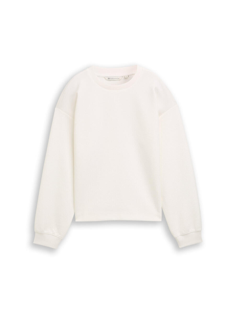 Sweatshirt mit Rundhalsausschnitt