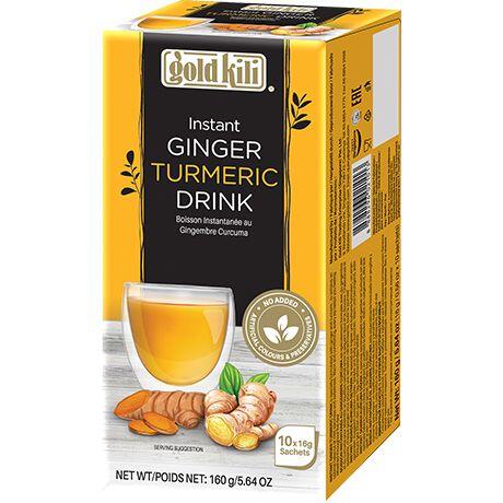 GOLD KILI - Instant Tea Ginger Saffron Drink -160g
