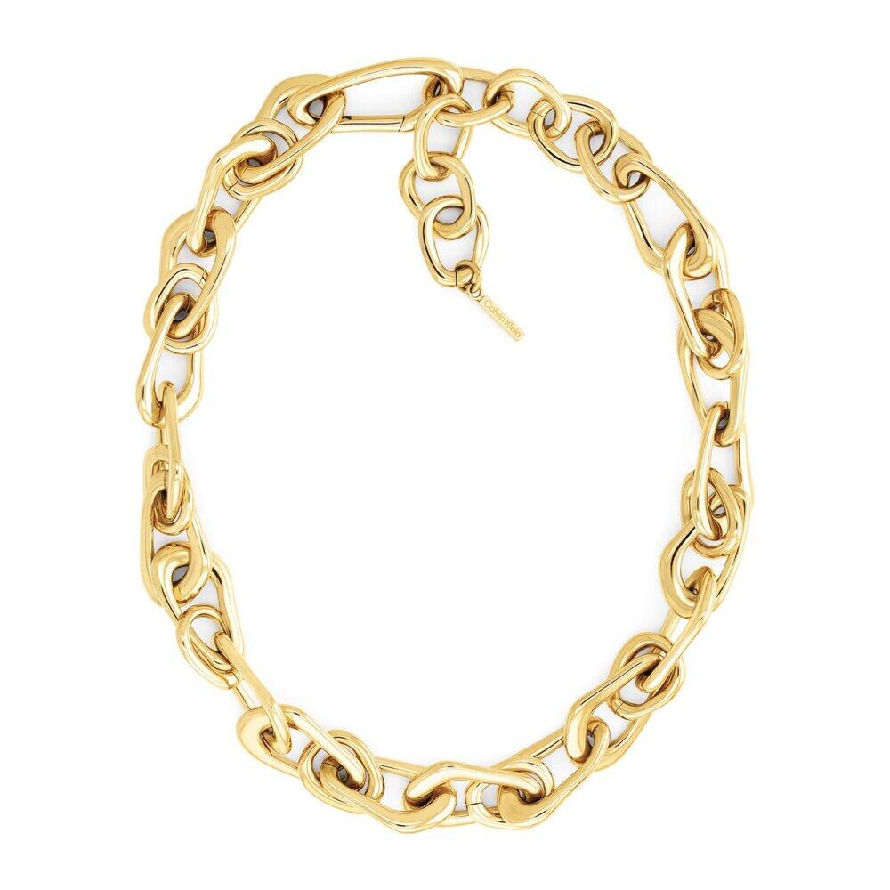 Calvin Klein - 35000746 - Collier - Femme - Or jaune plaqué - 35 + 8,5 cm