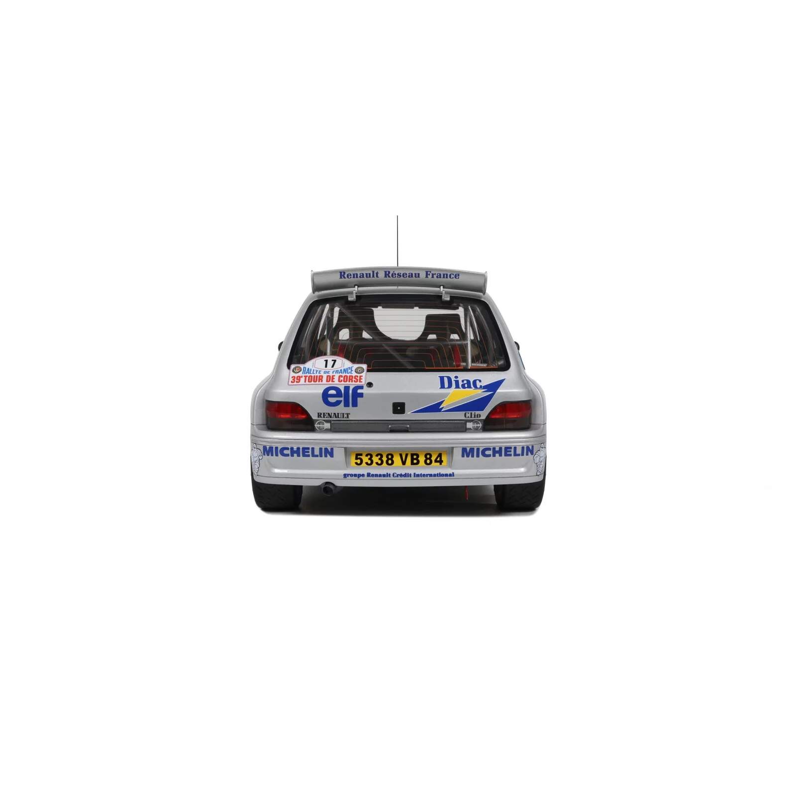 Modèle Réduit Renault Clio Maxi Ragnotti Tour De Corse 1995 - Échelle 1/12 Ottomobile G090