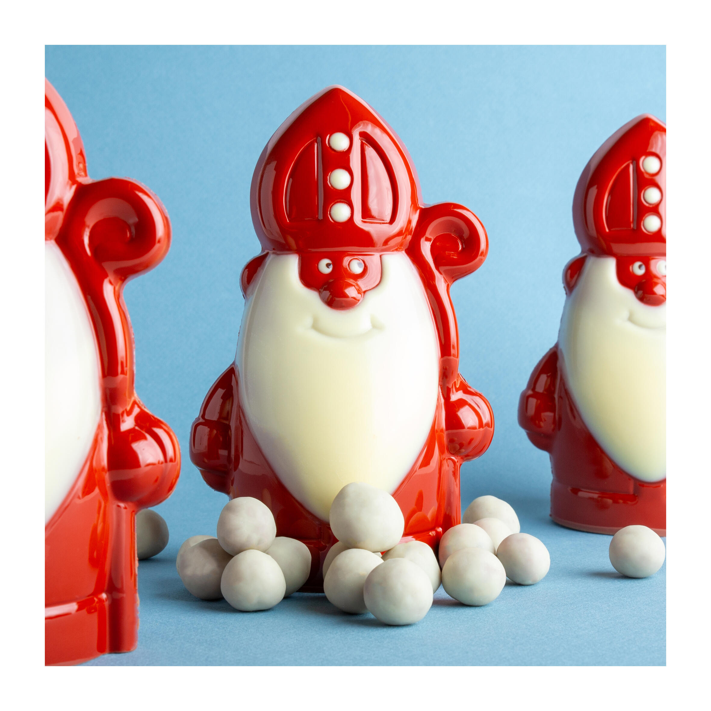 Chocolate Santa Claus &amp; chocolate hazelnuts