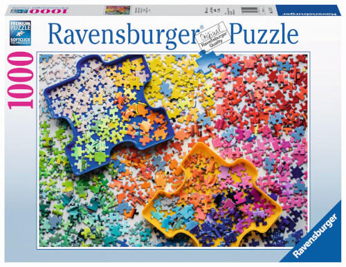 Puzzle de 500 pièces - chatons dans la prairie - Ravensburger