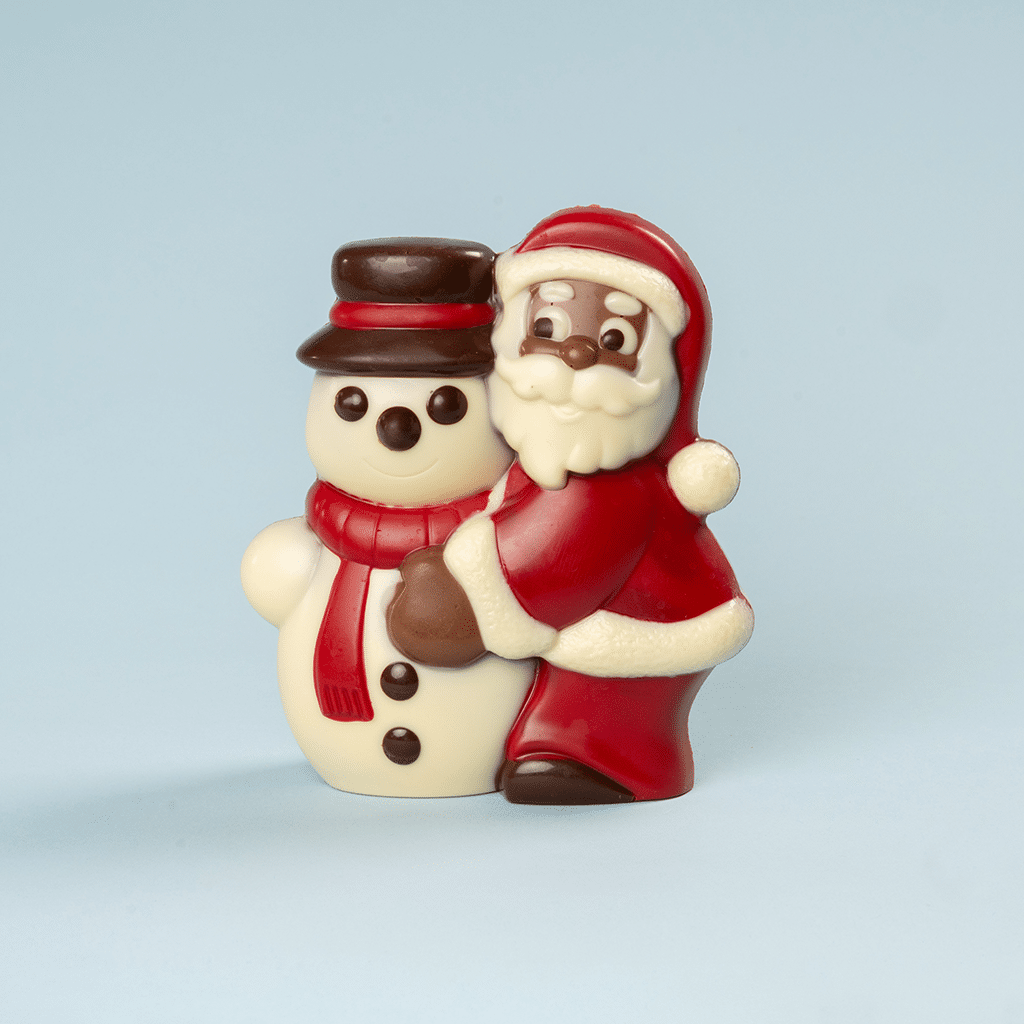 Père Noël & Bonhomme de Neige