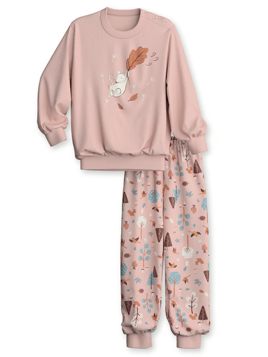 Calida Pyjama enfant à bord-côtes