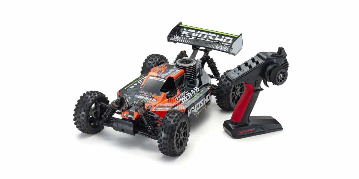 Kyosho Inferno Neo 4.0 1:8 RC Nitro Readyset (KE21SP) orange Buggy 4x4 Kyo: 33029T1B