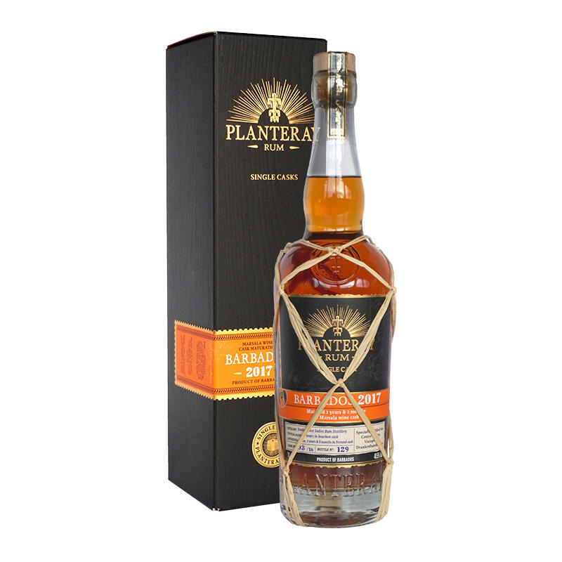 Planteray Single Cask 2025 - Barbados 2017 (In Marsala-Weinfässern gereift) 8 Jahre 70 cl