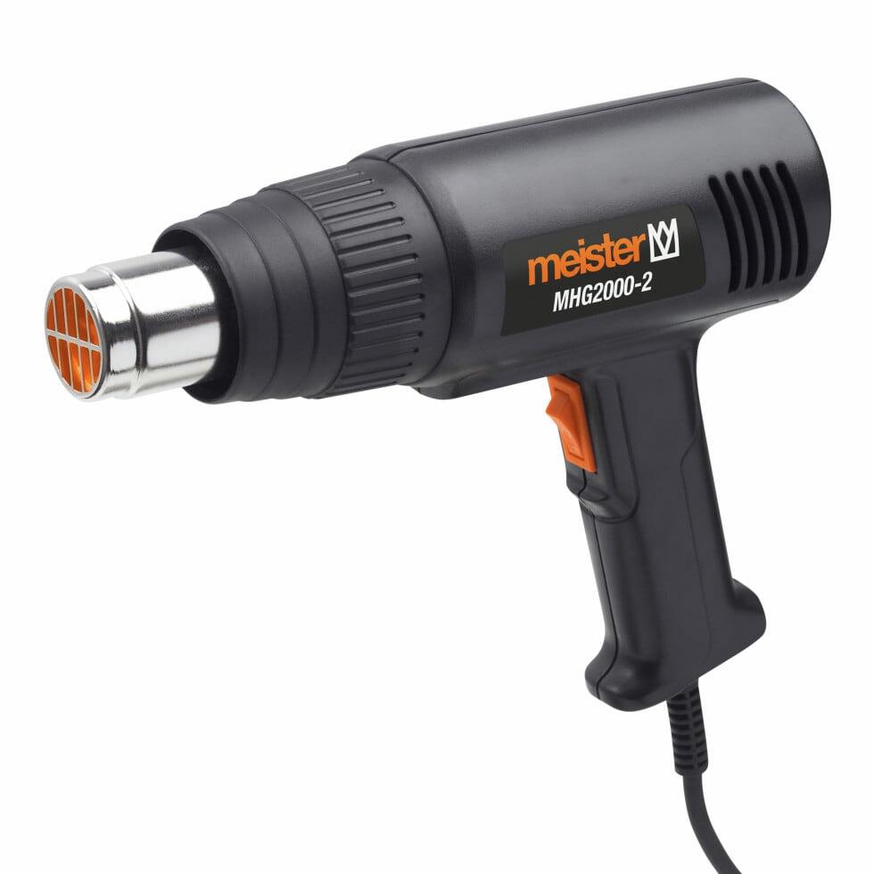 Meister pistolet à air chaud MHG2000, 2 vitesses, 2000 W