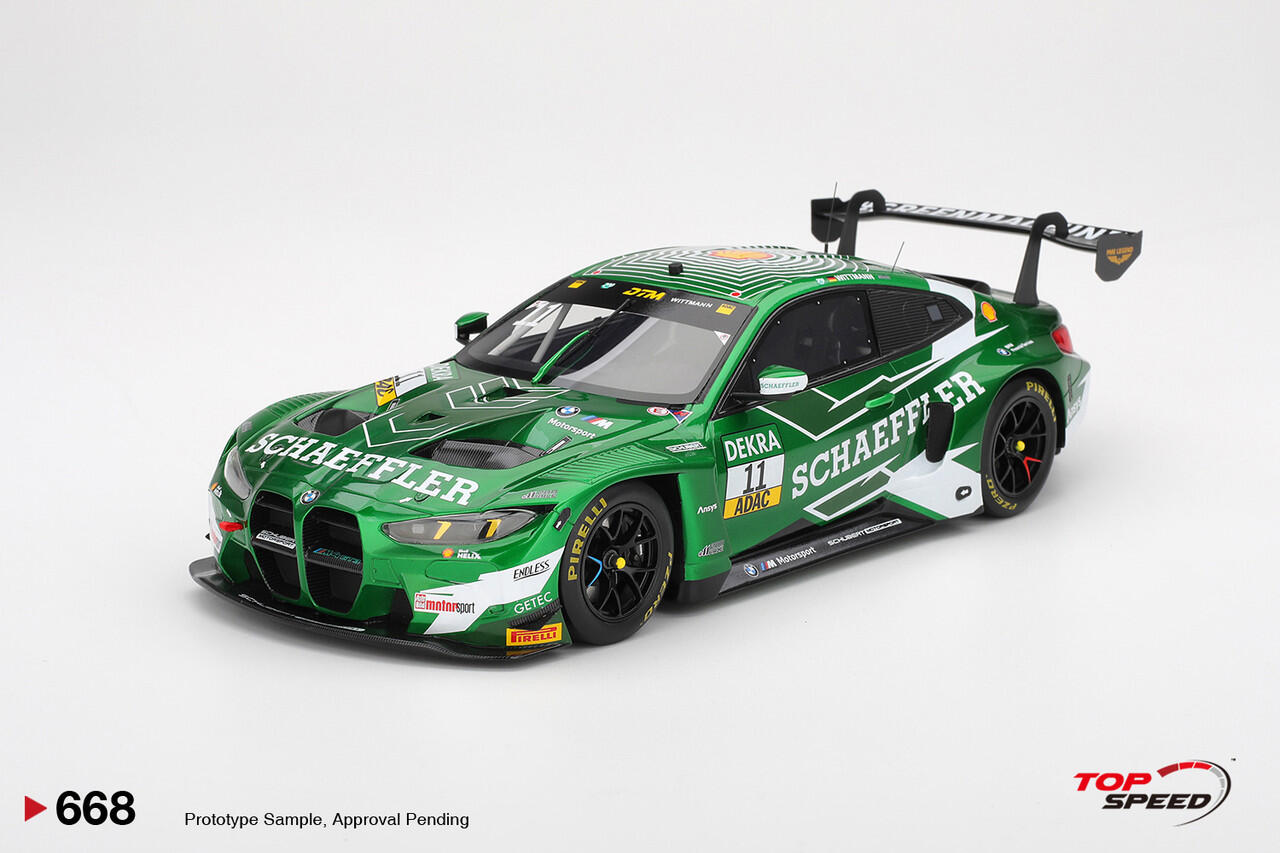 [Available for pre-order] TopSpeed - #TS0668 - BMW M4 GT3 EVO #11 Schubert Motorsport - Marco Wittmann 200th DTM Race Zandvoort - 1/18