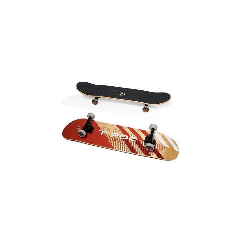 Flammenrotes Skateboard aus der T-Roc-Kollektion