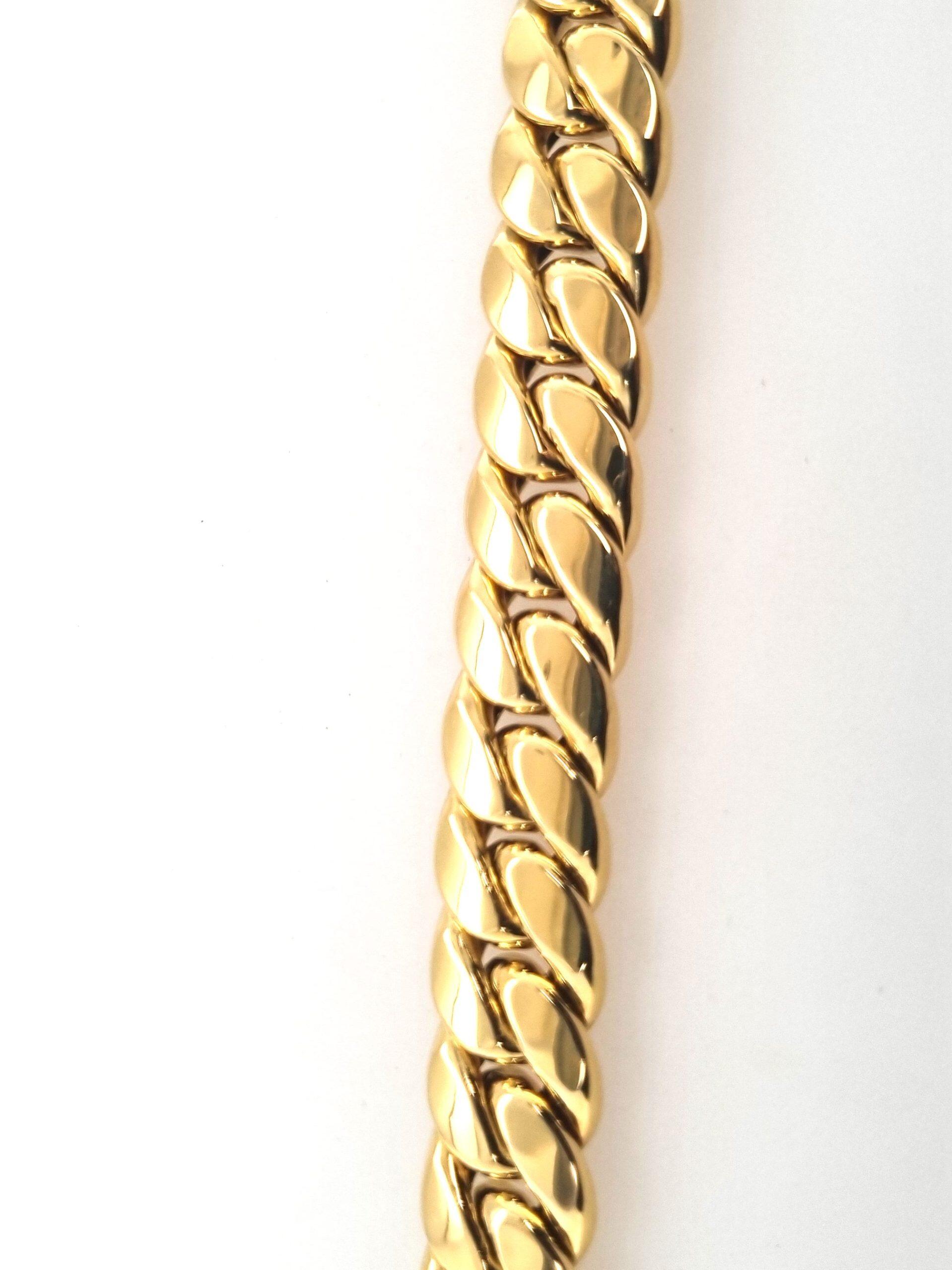20 cm 18K yellow gold bracelet