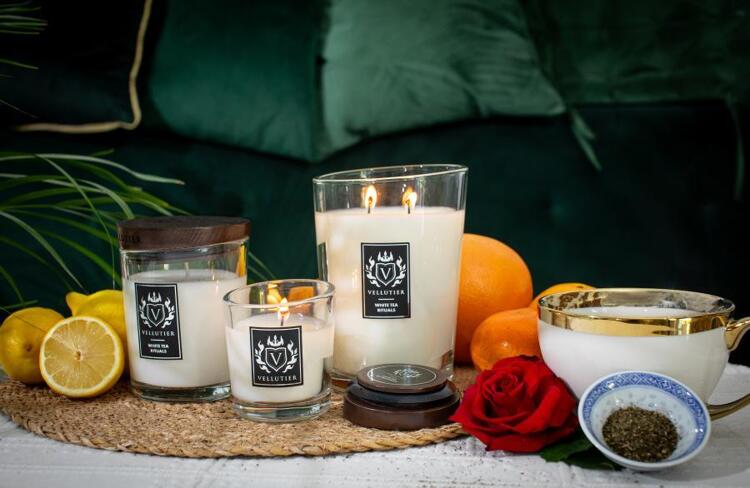 Vellutier WHITE TEA RITUALS - Duftkerze
