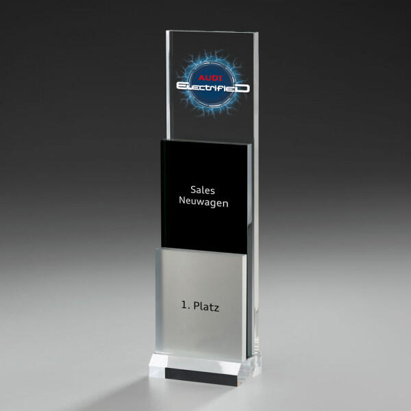 Phantom Step Award 74024, Acrylic,  inklusive Gravur, in 3 Grössen erhältlich.