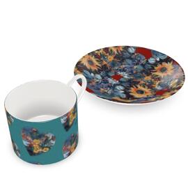 Coffee & Tea Saucers Decorative Plates Coffee & Tea Cups Gift Giving Decor Creative Academy