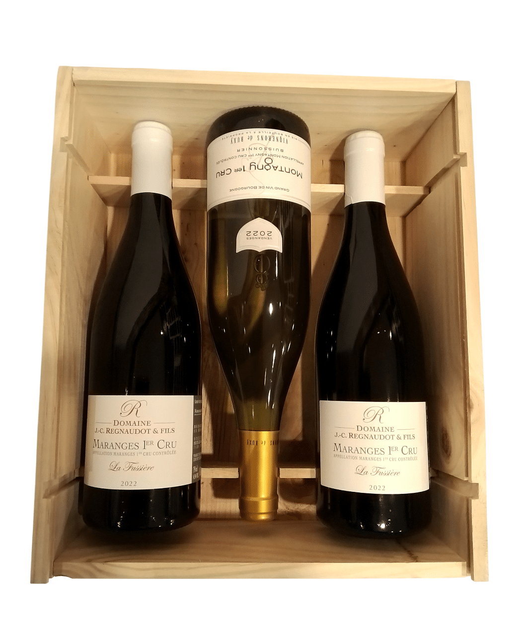 Caisse Bois " Bourgogne 1er Cru "