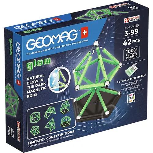 GEOMAG GLOW RECYCLED - 42 PIECES