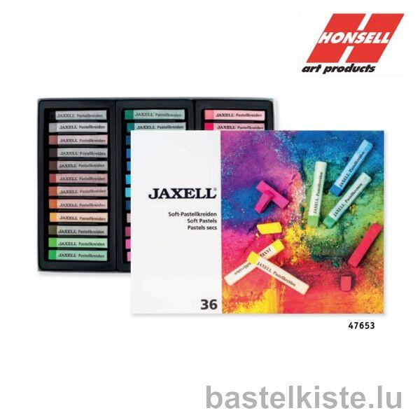 JAXELL Soft Pastelle, 36-color pastel set