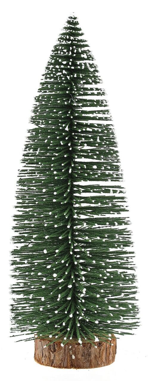 Green plastic decorative tree, 30 cm.