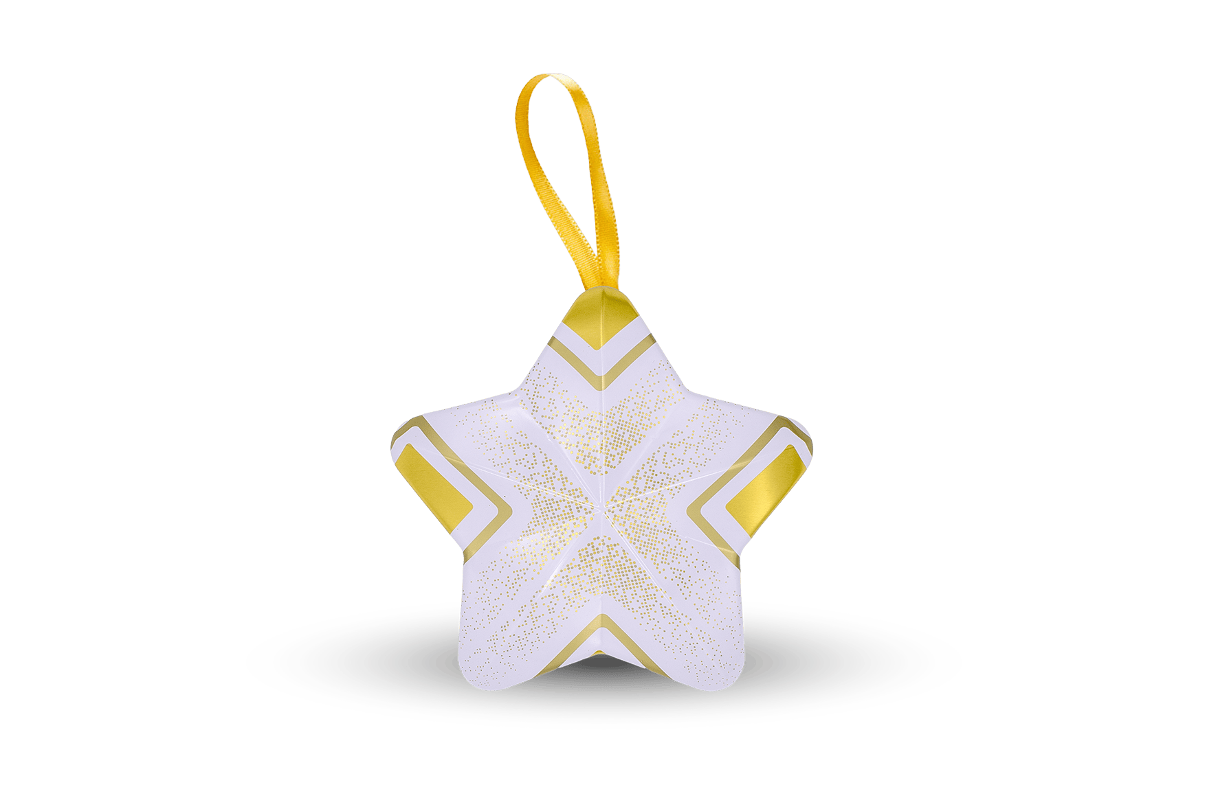 Christmas - Metallic Christmas star, 40 g. / LU-BIO-06
