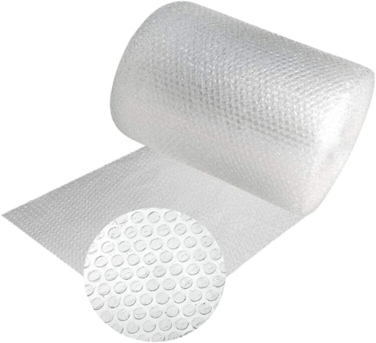 Rouleau film papier Bulle AIRCAP®/Jovicap® emballage largeur 50cm ou 100cm  Ø10mm