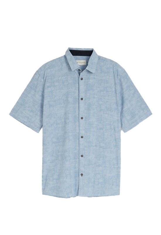 Chemise à manches courtes, coupe confortable, motif