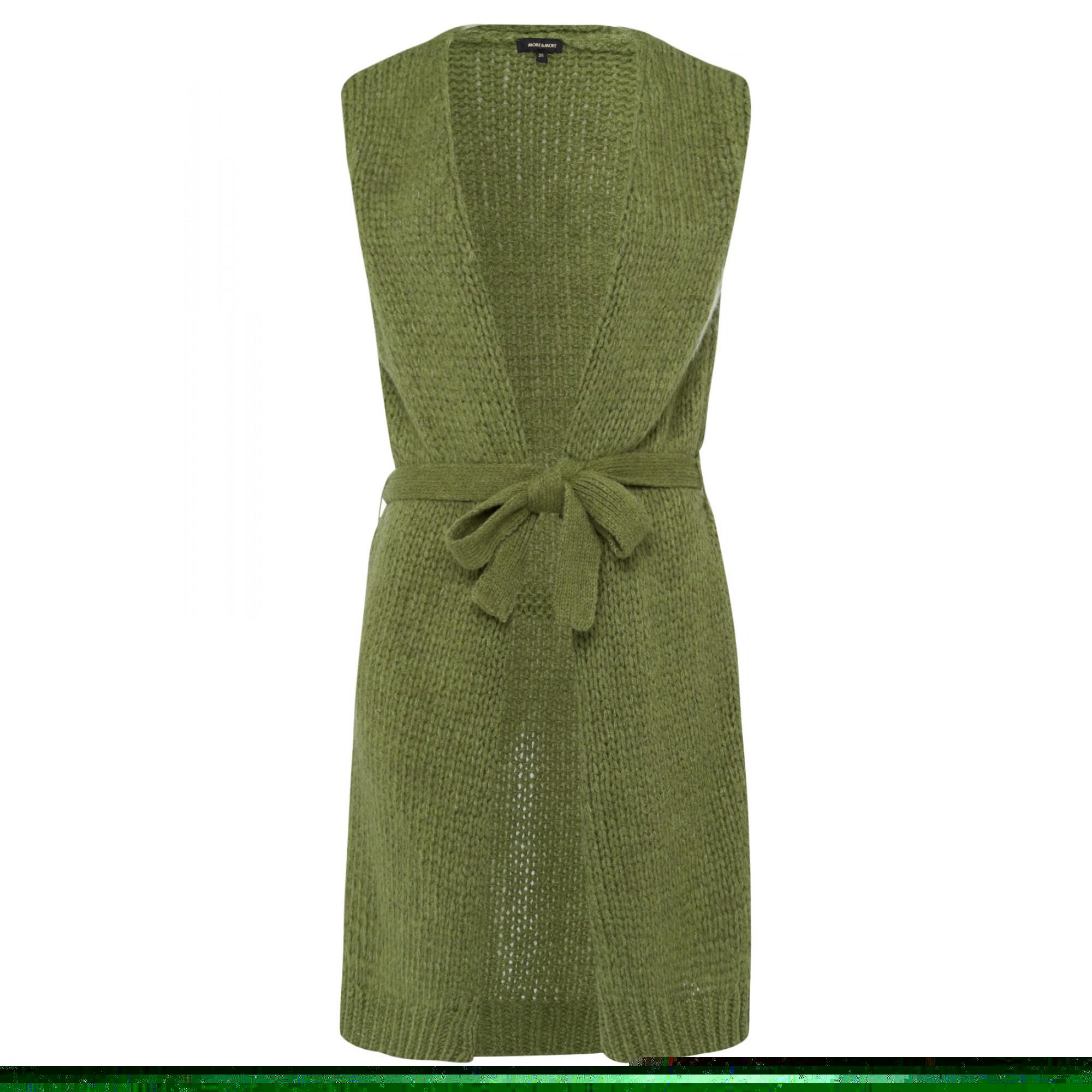 Gilet long en maille
