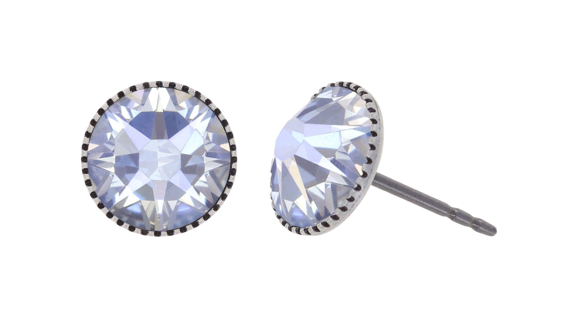 Stud earrings - Black Jack