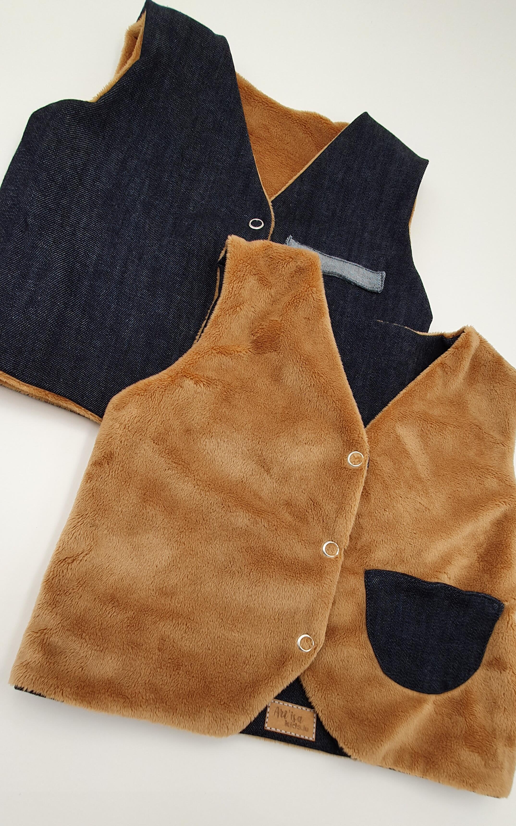Gilet réversible pour garçon