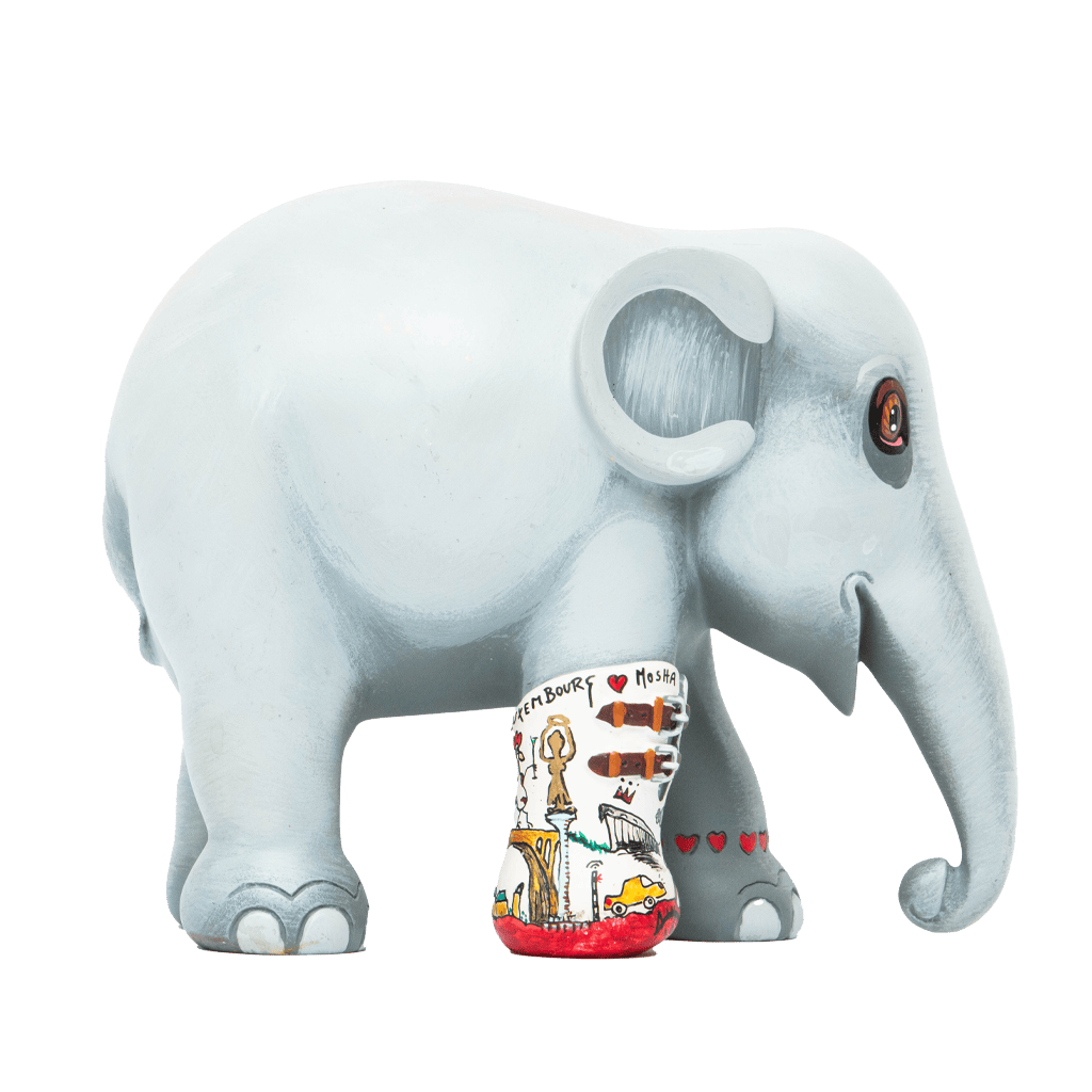 Limited Edition Replica Elephant - We Love Mosha UK (10cm)