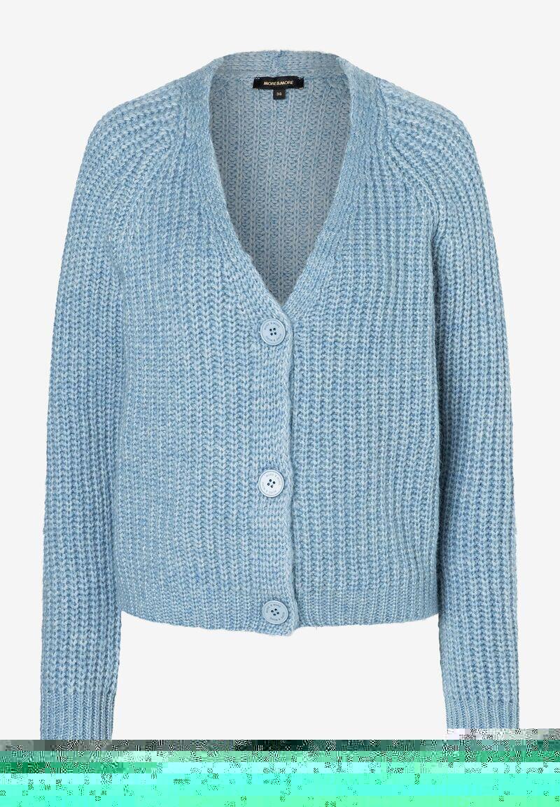 Cardigan en maille – demi-cardigan