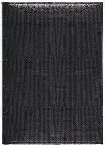 Chef-Timer Premium noir 2026 agenda au format DIN A5 — 1 jour par page. Espace supplémentaire pour les notes.