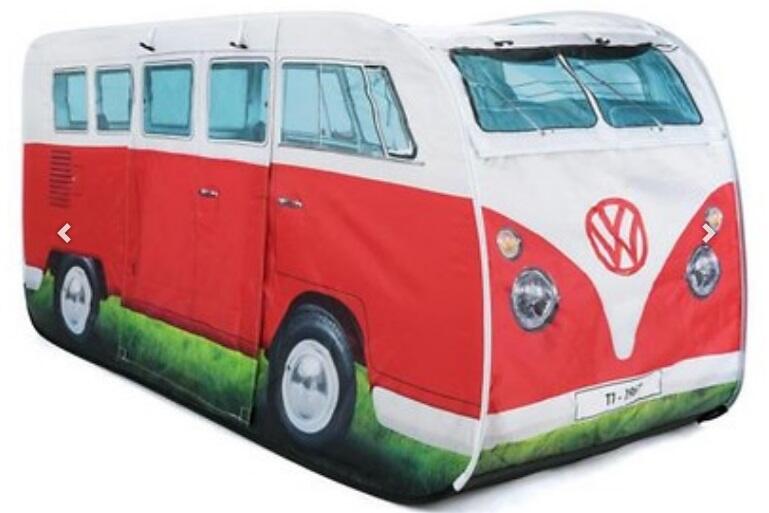 Volkswagen Zelt T1 Design, für Kinder, Rot*