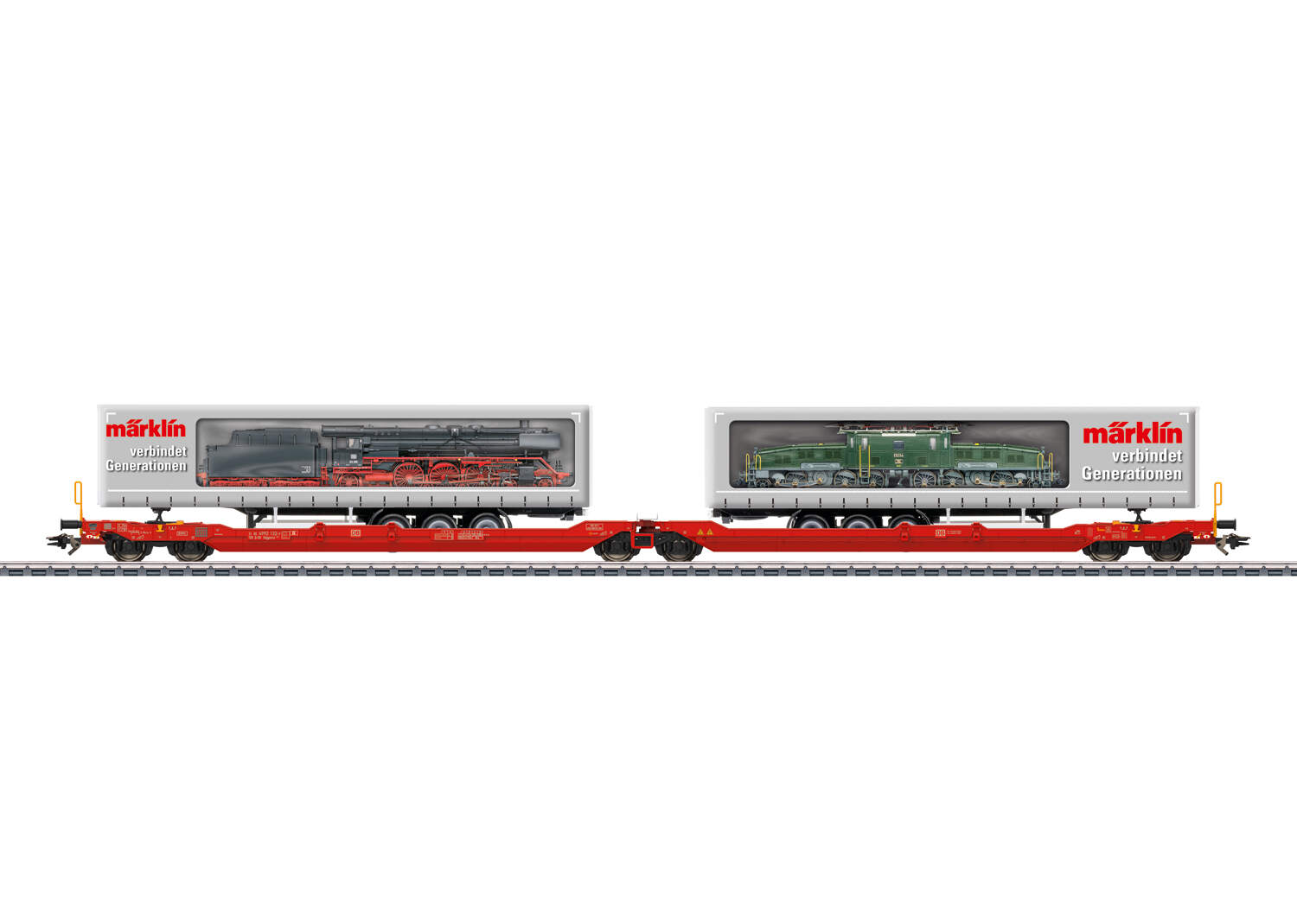 Trix 24472 Wagon wagon-poche articulé Sdggmrss 738 (T3000e