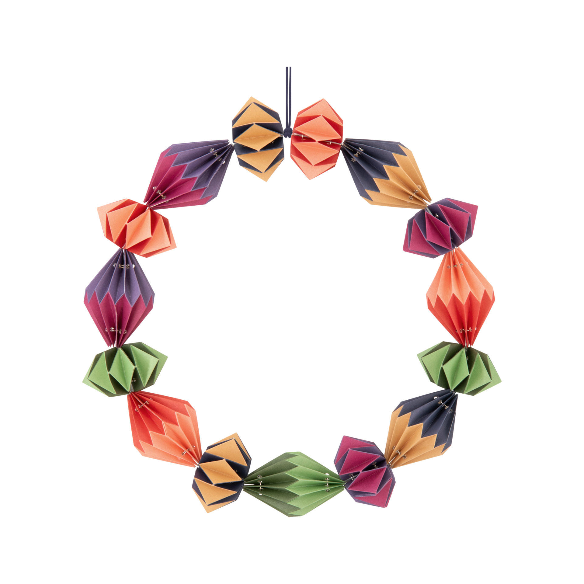 Paper wreath