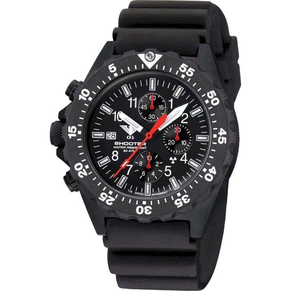 KHS - Armbanduhr - Herren - Shooter MKII Chronograph Taucherband - KHS.SH2CHC.DB