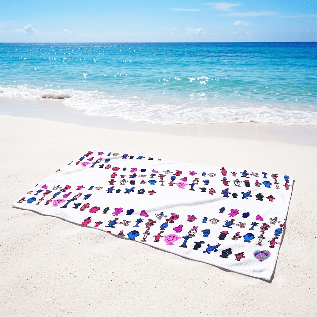 Art Edition serviette de plage : Smiling Sparks