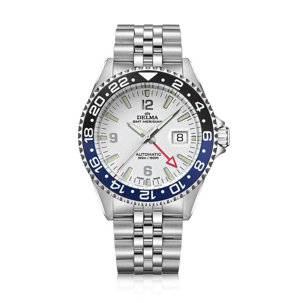 Delma - 41702.756.6.014 - Montre homme automatique - Santiago GMT Meridian