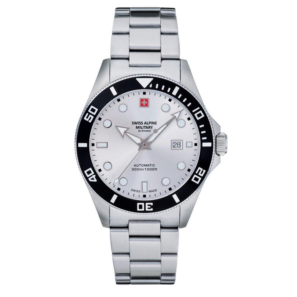 Swiss Alpine Military - 7095.2132 - Montre-bracelet pour homme - automatique - Deep Sea