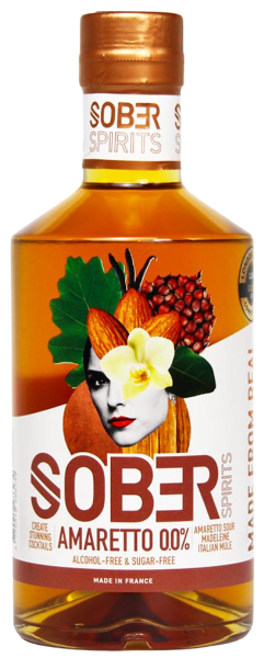 Amaretto alkoholfrei 0% Vol. SOBER SPIRITS 50 cl