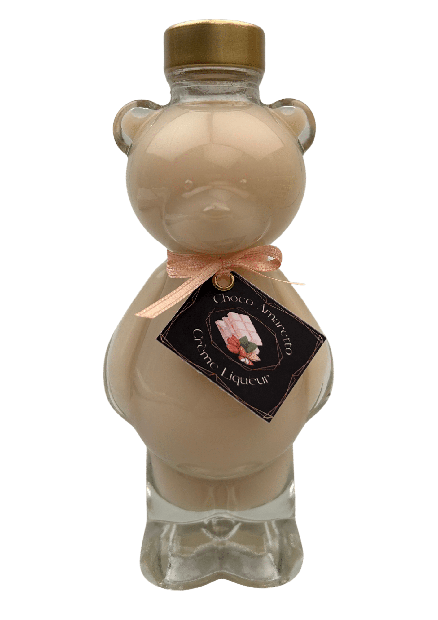 LIQ Choco blanc &amp; Amaretto 18% Teddy 0,2 L
