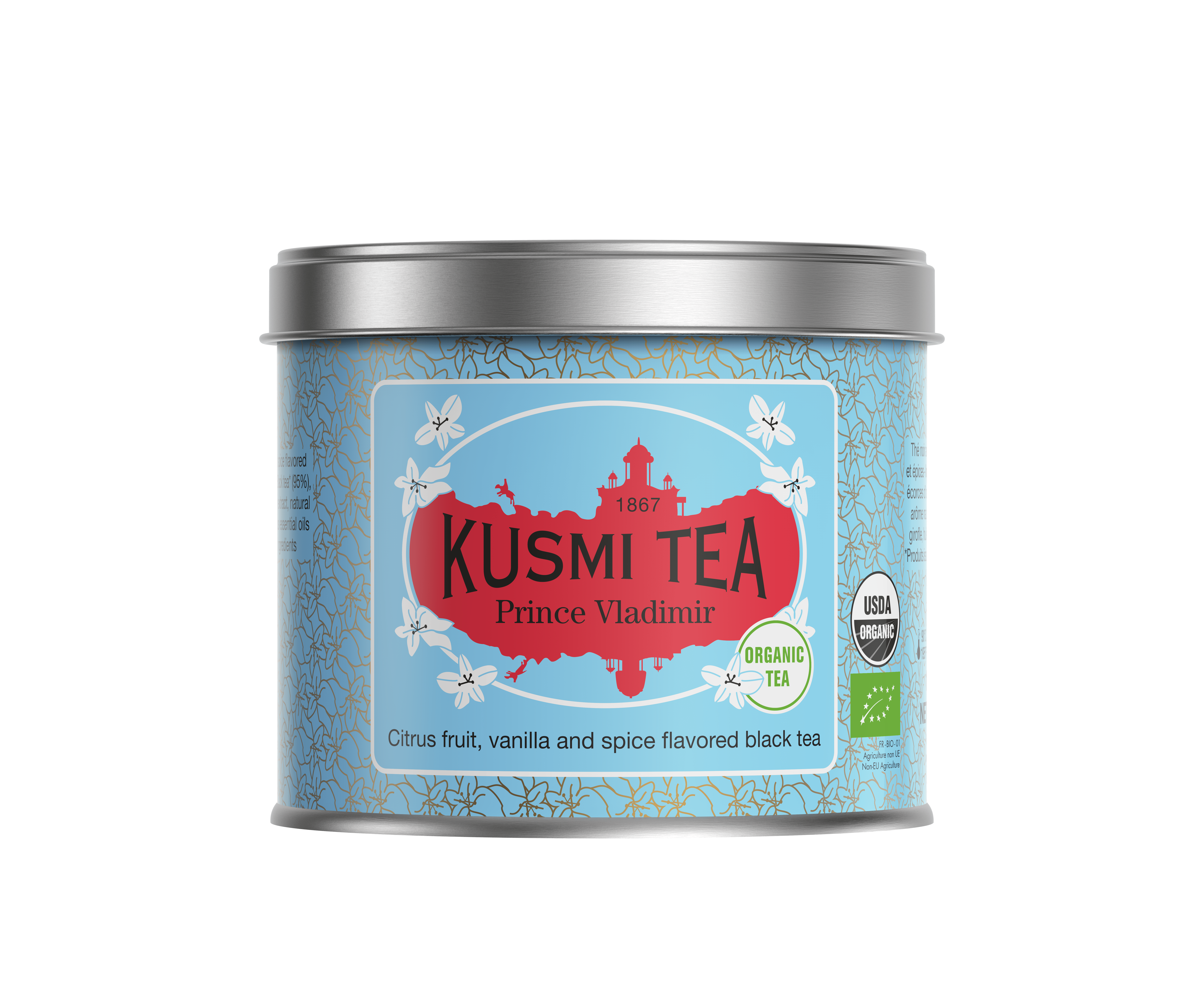 Coffret Les essentiels boites de thé et pince à thé - Kusmi Tea