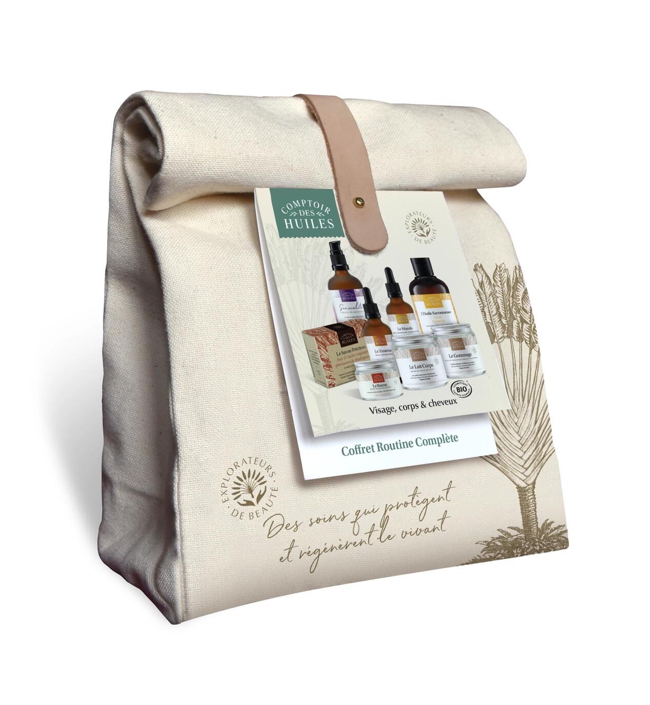 Natur- und Bio-Geschenkset: Komplette Pflegeroutine (8 Produkte)