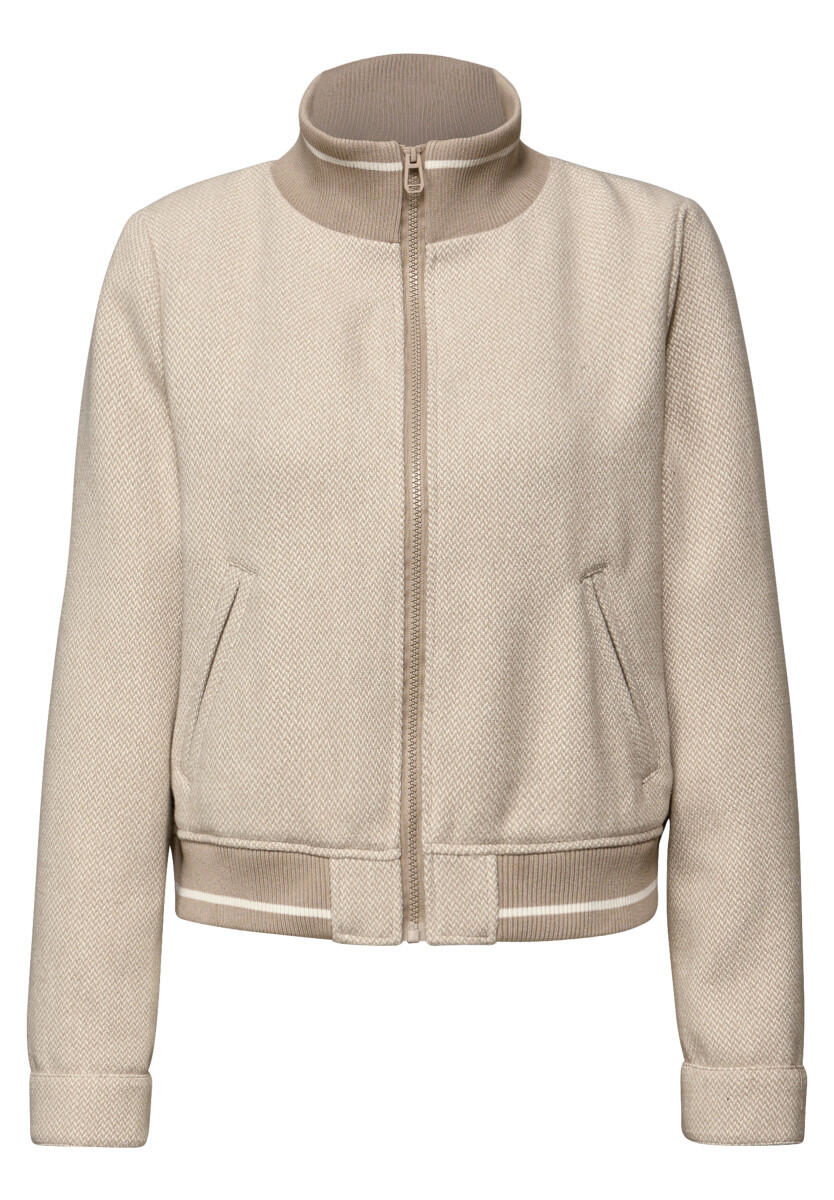 Blouson mit College Details