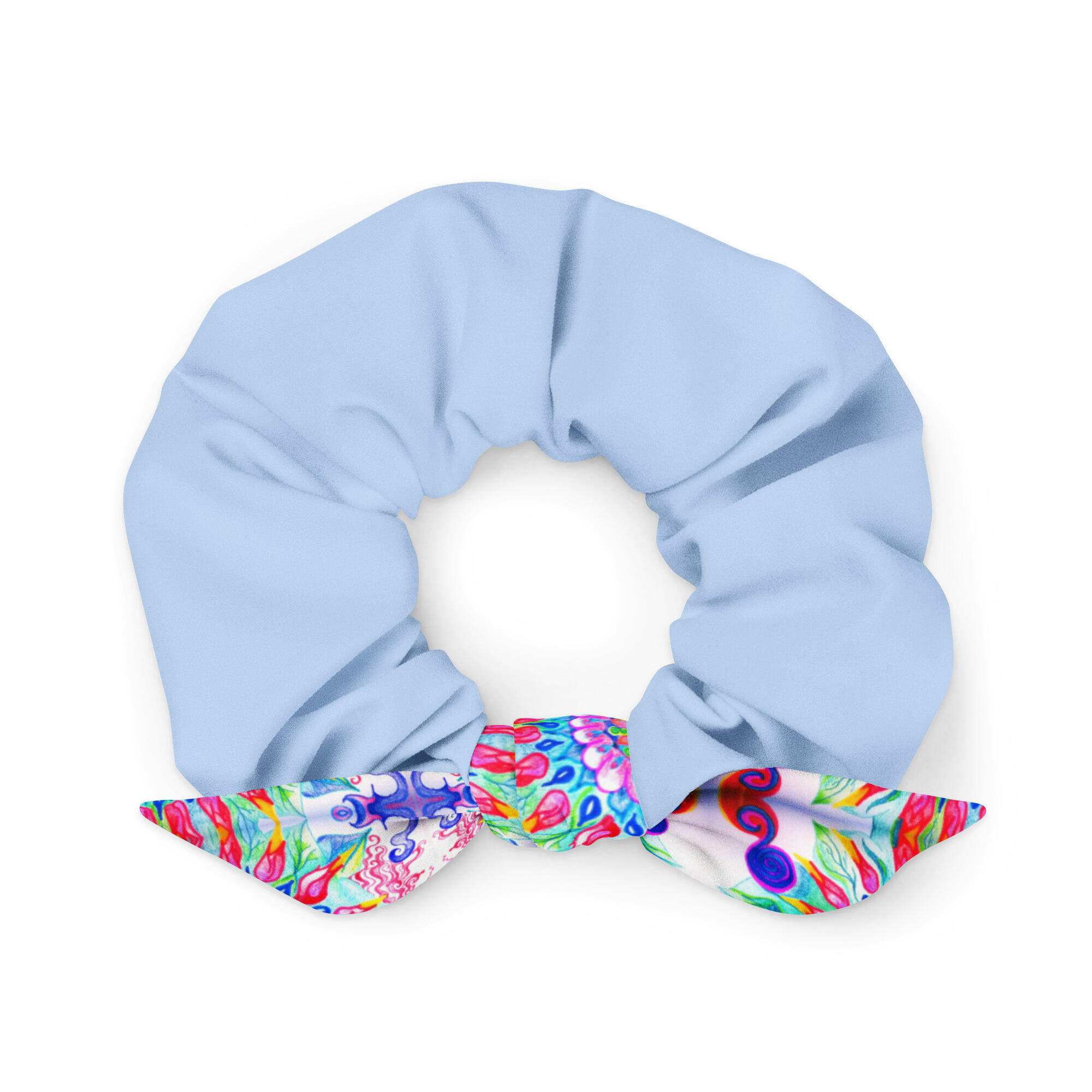 Scrunchie Summersky Perles de mer