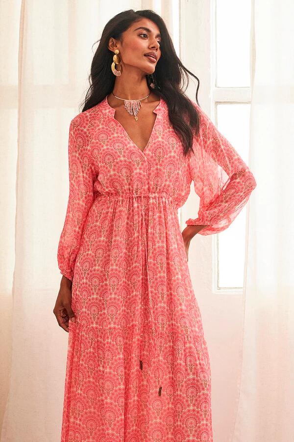 NKN Nekane AMUT robe rose 1808