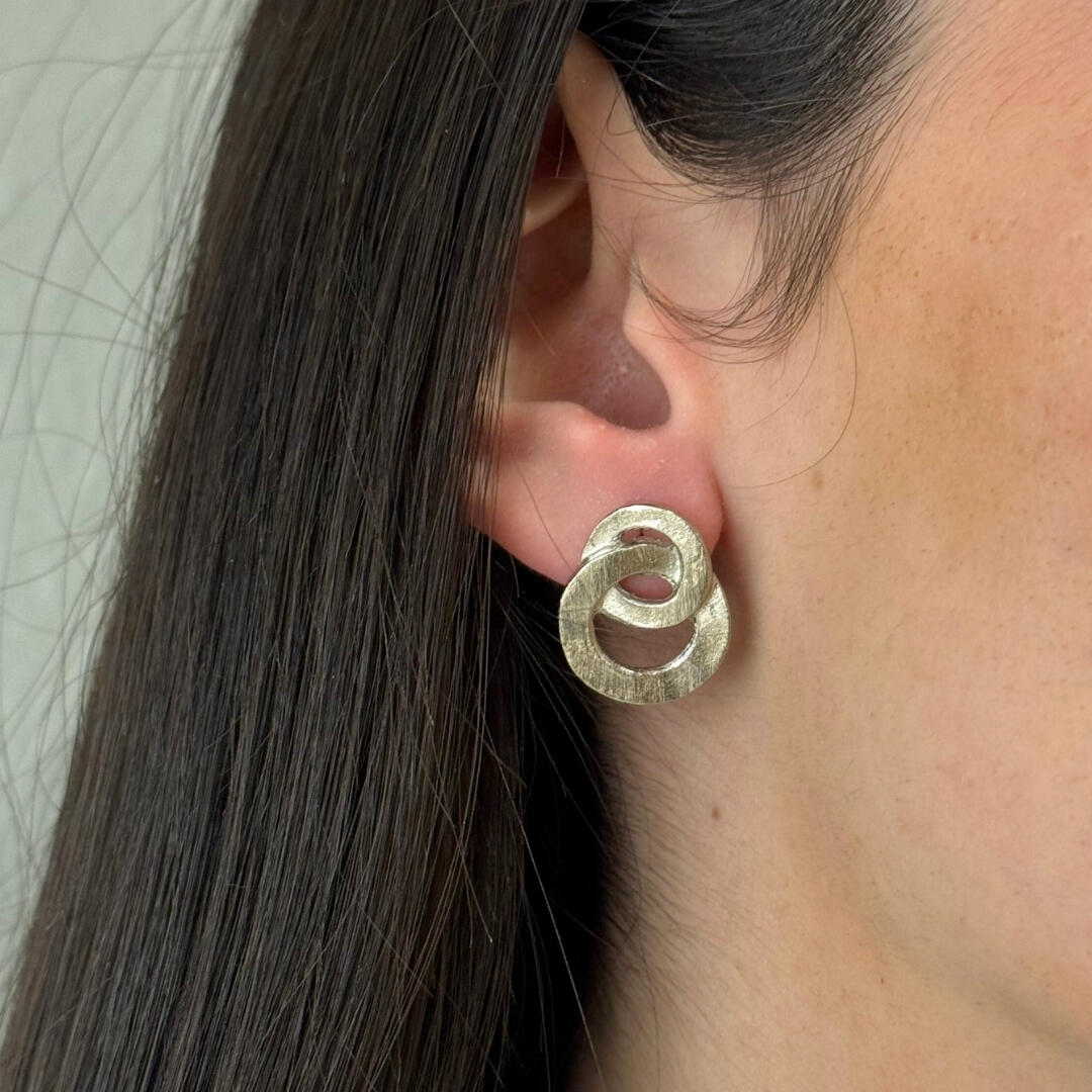 Dita Ohrringe silberbeschichtet